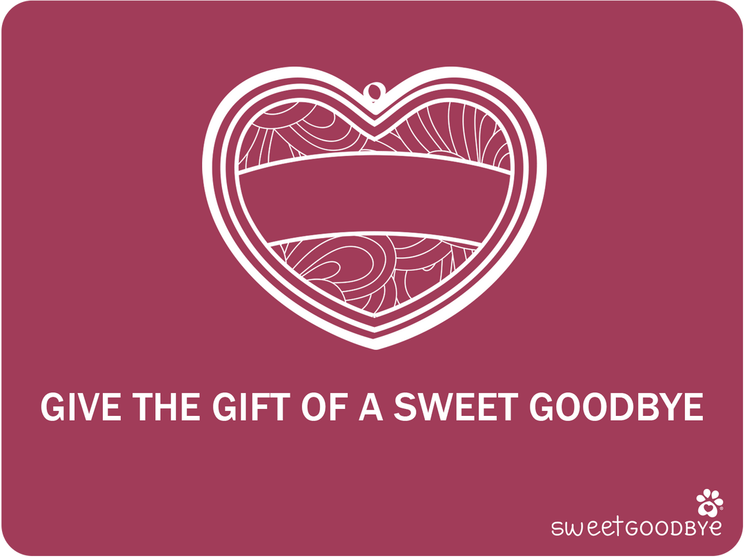 Sweet Goodbye GIFT CARD – for friends and family